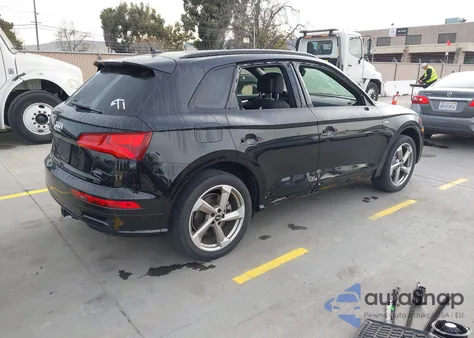 2020 Audi Q5 Titanium Premium Plus 45 Tfsi Quattro S Tronic z USA, uszkodzony, nr VIN WA1ENAFY5L2076200